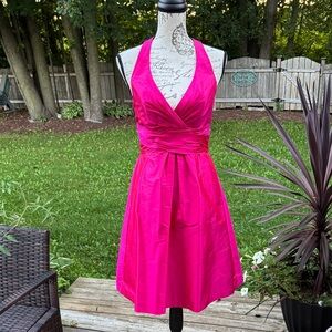 Alfred Angelo Vibrant Pink Backless Dress